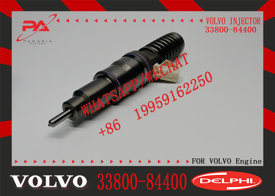 2 Pin Excavator Engine Parts Diesel Fuel Injector 33800 84400 33800-84400 BEBE4C09001 For Volvo Hyundai E1