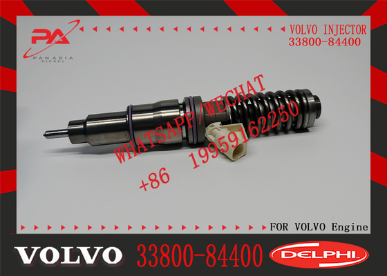 2 Pin Excavator Engine Parts Diesel Fuel Injector 33800 84400 33800-84400 BEBE4C09001 For Volvo Hyundai E1