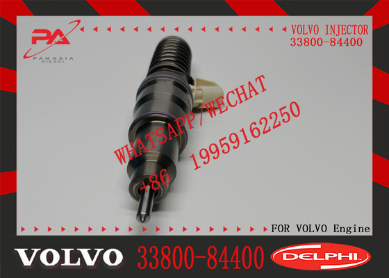 2 Pin Excavator Engine Parts Diesel Fuel Injector 33800 84400 33800-84400 BEBE4C09001 For Volvo Hyundai E1