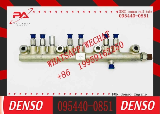 new Fuel Common Rail Pipe 095440-0851 RE521599 RE507863 For John deere 6090H sensor 499000-6141 both 095400-0290