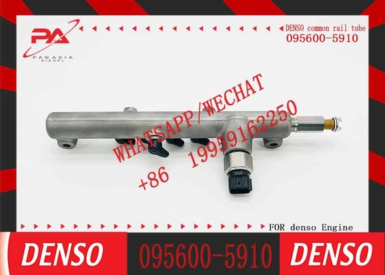 Remanufactured Diesel Fuel Common Rail Pipe 095600-5910 For Toyo-ta with pressure sensor 499000-6320 Limiter 095420-0710