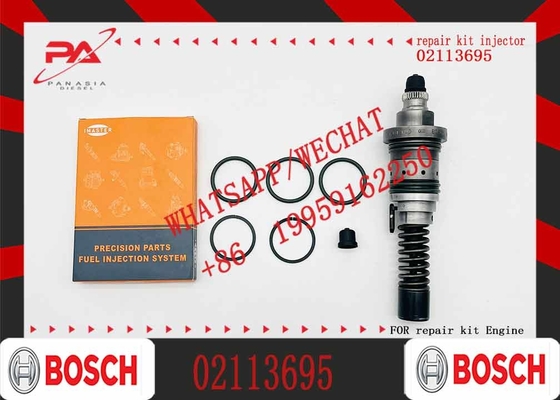 Excavator spare Parts D6E D6D Diesel Fuel Unit Pump 0414693007 Injector 0414693003 04289982 02113695 21147446 for EC210B