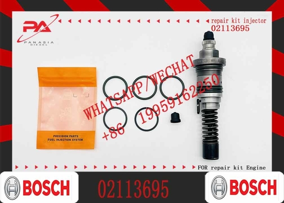 Excavator spare Parts D6E D6D Diesel Fuel Unit Pump 0414693007 Injector 0414693003 04289982 02113695 21147446 for EC210B