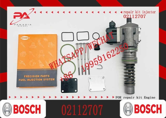 Engine 02112707 Fuel Injector for Volvo EC210B Diesel Engine Common Rail Injector Fuel Injection System