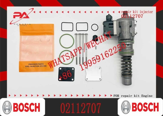 Engine 02112707 Fuel Injector for Volvo EC210B Diesel Engine Common Rail Injector Fuel Injection System