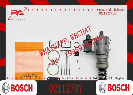 Engine 02112707 Fuel Injector for Volvo EC210B Diesel Engine Common Rail Injector Fuel Injection System