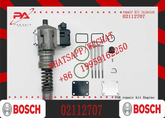 Engine 02112707 Fuel Injector for Volvo EC210B Diesel Engine Common Rail Injector Fuel Injection System