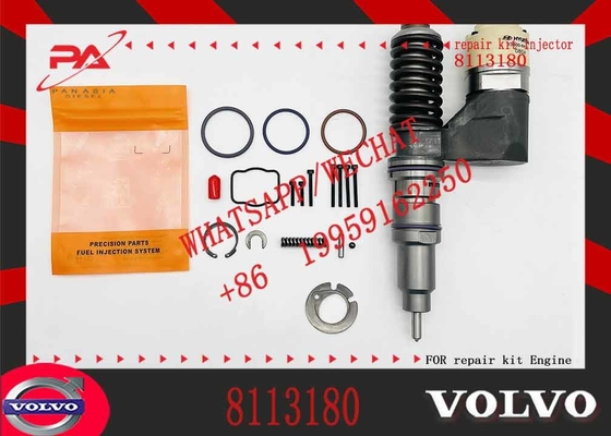 for Volvo A0 engine parts 8170966 8113180 8113177 8112660 8112556 3964820 1677154 1547909 Diesel common rail fuel injector