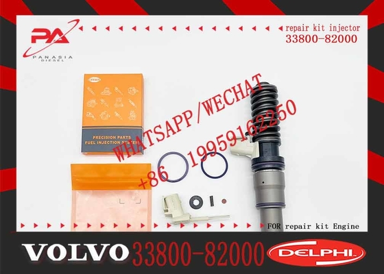 Diesel Fuel Electronic Unit Inyector EUI Injector 33800-82000 BEBE4D19001 33800-84820 BEBE4D19002 For Delphi Del Volvo Truck D12