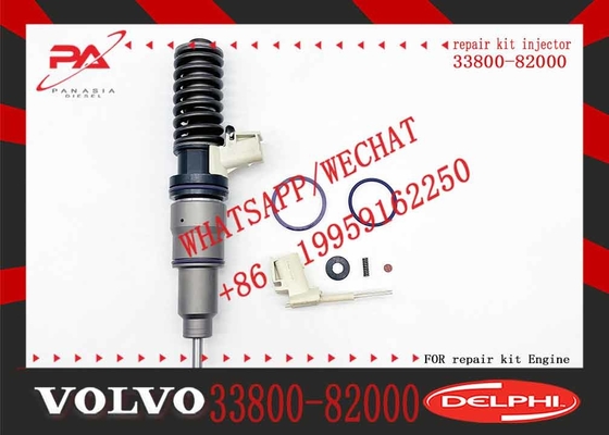 Diesel Fuel Electronic Unit Inyector EUI Injector 33800-82000 BEBE4D19001 33800-84820 BEBE4D19002 For Delphi Del Volvo Truck D12
