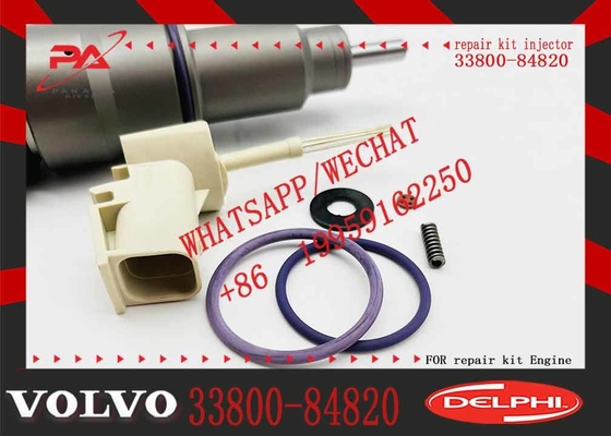 Diesel Fuel Electronic Unit Inyector EUI Injector 33800-82000 BEBE4D19001 33800-84820 BEBE4D19002 For Delphi Del Volvo Truck D12