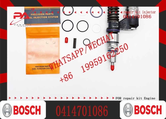 High Quality Parts 0414701086 Fuel Injector 2599428 Diesel Engine Common Rail Fuel Injector For DC9.50 Diesel Engine