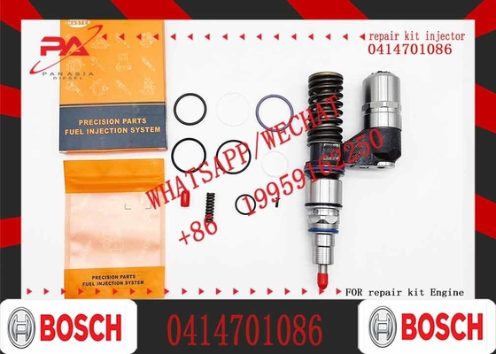 High Quality Parts 0414701086 Fuel Injector 2599428 Diesel Engine Common Rail Fuel Injector For DC9.50 Diesel Engine