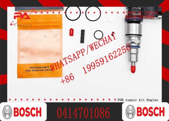 High Quality Parts 0414701086 Fuel Injector 2599428 Diesel Engine Common Rail Fuel Injector For DC9.50 Diesel Engine