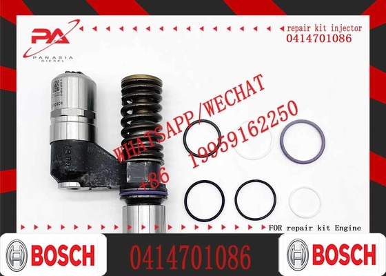 High Quality Parts 0414701086 Fuel Injector 2599428 Diesel Engine Common Rail Fuel Injector For DC9.50 Diesel Engine