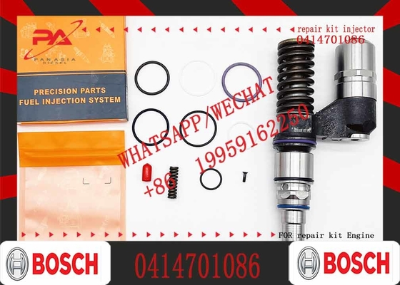 High Quality Parts 0414701086 Fuel Injector 2599428 Diesel Engine Common Rail Fuel Injector For DC9.50 Diesel Engine