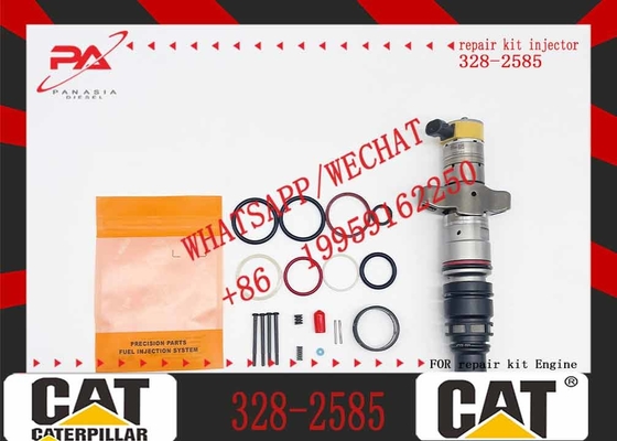 Excavator spare parts fuel injector 328-2585 C7 diesel engine parts Common rail injector 3282585 20R-8066 for E320D E330D