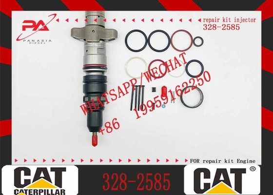 Excavator spare parts fuel injector 328-2585 C7 diesel engine parts Common rail injector 3282585 20R-8066 for E320D E330D