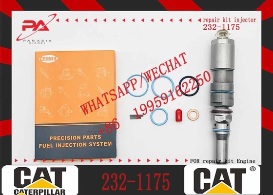 Excavator Engine parts Fule Injetor 169-7408 174-7527 222-5967 20R-0760 232-1175 173-9272 for 3412E 3408 Fuel Injector