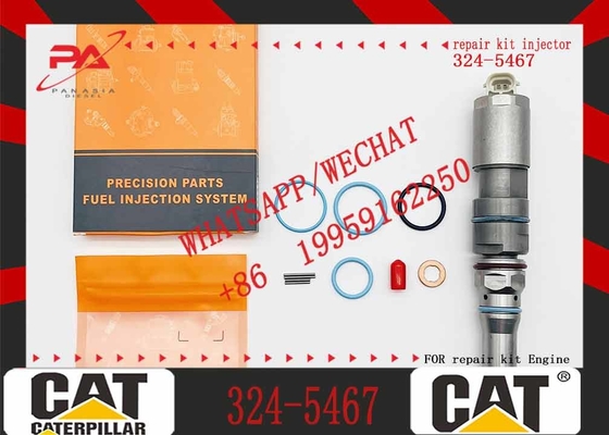 CAT Fuel Injector C9.3 Injector 138-8756 456-3589 155-1819 324-5467 For Excavator Engine Inyector de combustible