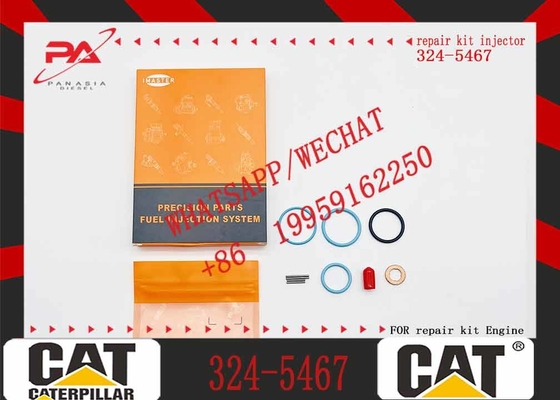 CAT Fuel Injector C9.3 Injector 138-8756 456-3589 155-1819 324-5467 For Excavator Engine Inyector de combustible