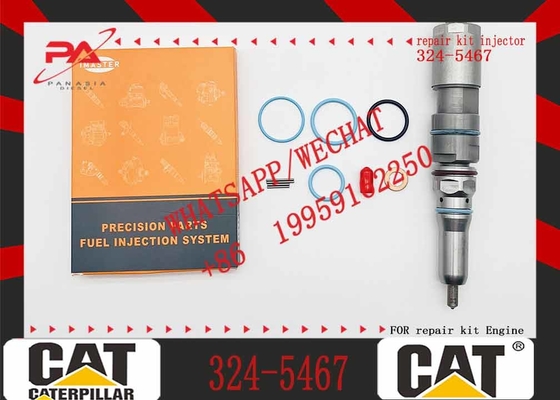 CAT Fuel Injector C9.3 Injector 138-8756 456-3589 155-1819 324-5467 For Excavator Engine Inyector de combustible