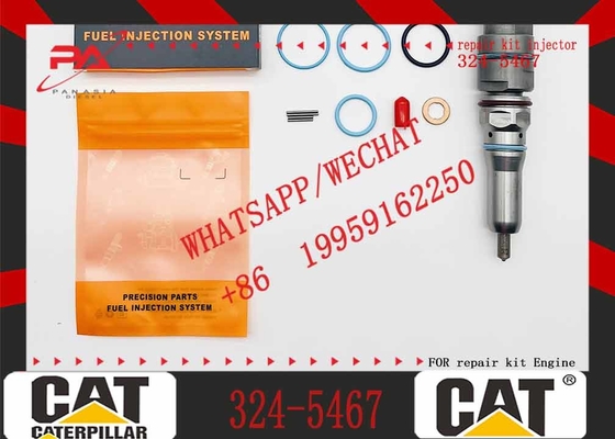 CAT Fuel Injector C9.3 Injector 138-8756 456-3589 155-1819 324-5467 For Excavator Engine Inyector de combustible