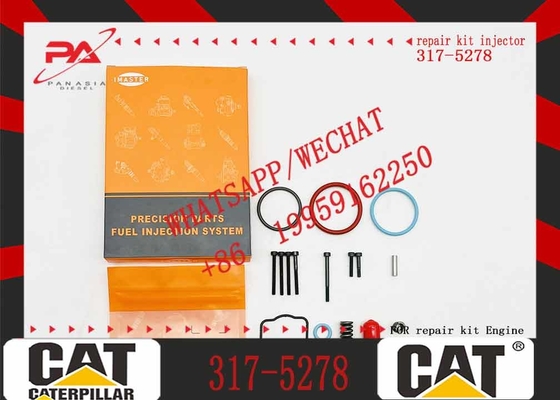Diesel Engine C10 C12 Fuel Injector 317-5278 3175278 for CAT Caterpillar C3196 Excavator Crawler Excavator 3 Years Provided