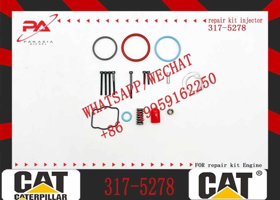 Diesel Engine C10 C12 Fuel Injector 317-5278 3175278 for CAT Caterpillar C3196 Excavator Crawler Excavator 3 Years Provided