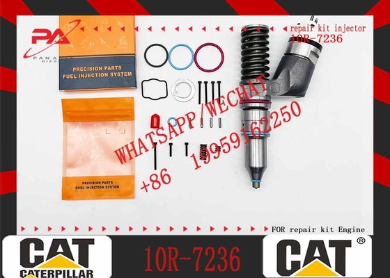 Caterpillar Engine Parts Fuel Injector 249-0705 10R-7236 For C13 352 355 349 352 980M 982M 980 982