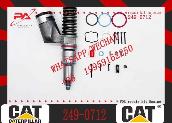 C11 C13 Diesel Engine Parts Fuel Injector 2490712 249-0712 For Caterpillar Excavator