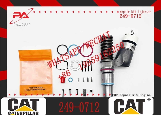 C11 C13 Diesel Engine Parts Fuel Injector 2490712 249-0712 For Caterpillar Excavator