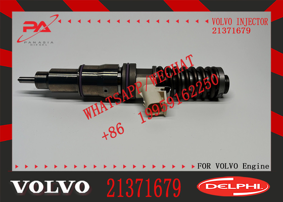 Excavator Parts Diesel Injector common rail Injector Assembly BEBE4D25101 BEBE4D25001 21371679 For VOLVO MD13 EURO 5 LOW POWER