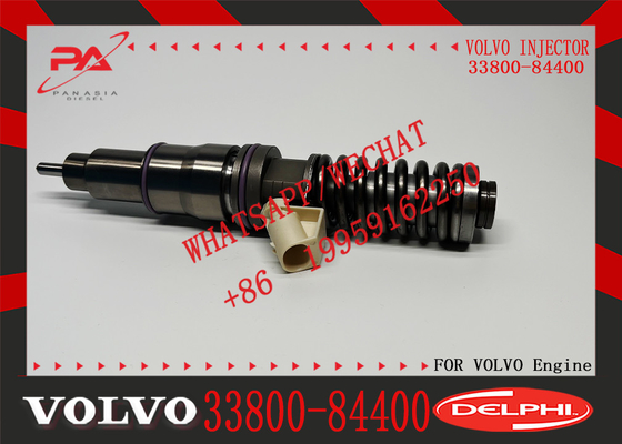 Common Rail Injector 33800-84400 33800-84410 3380084400 BEBE4C09101 for Hyundai Truck D6CB Diesel Engine