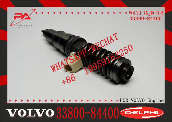Common Rail Injector 33800-84400 33800-84410 3380084400 BEBE4C09101 for Hyundai Truck D6CB Diesel Engine
