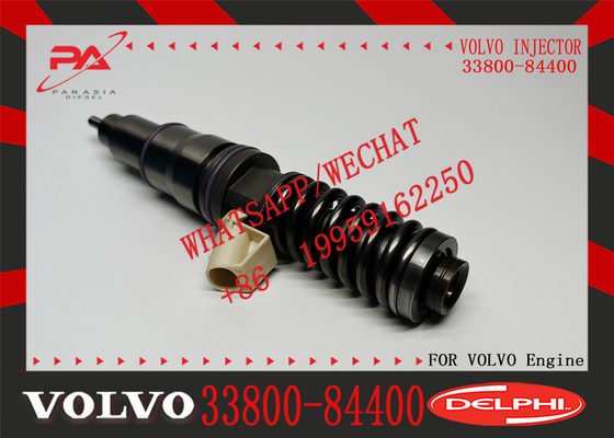 Common Rail Injector 33800-84400 33800-84410 3380084400 BEBE4C09101 for Hyundai Truck D6CB Diesel Engine