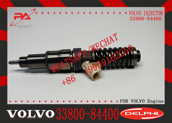Common Rail Injector 33800-84400 33800-84410 3380084400 BEBE4C09101 for Hyundai Truck D6CB Diesel Engine
