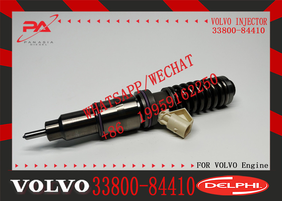 Common Rail Injector 33800-84400 33800-84410 3380084400 BEBE4C09101 for Hyundai Truck D6CB Diesel Engine