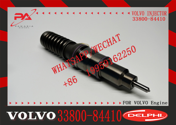Common Rail Injector 33800-84400 33800-84410 3380084400 BEBE4C09101 for Hyundai Truck D6CB Diesel Engine