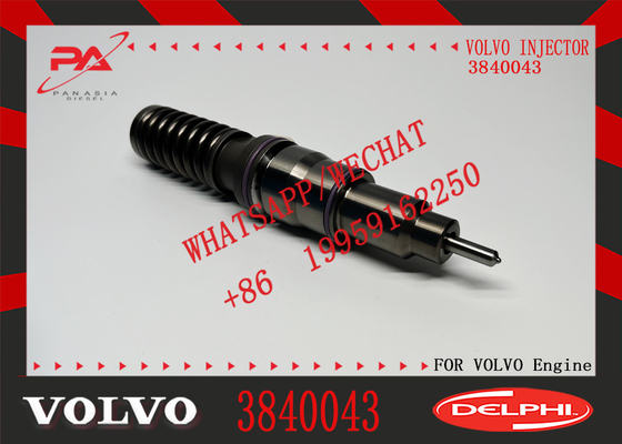 Truck Spare Part Fuel Injector 3840043 BEBE4C5001 BEBE4C05002 for VOLVO 9.0 LITRE MARINE with 9.5 MM BORE L235PBC