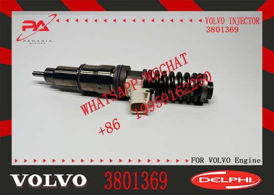 Common Rail 3801368 Fuel Injector 3801617 3801441 3803637 3801369 3801144 3829644 3803874 For VOLVO TAD 1151VE A30G A25G