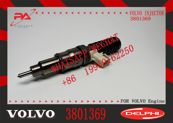 Common Rail 3801368 Fuel Injector 3801617 3801441 3803637 3801369 3801144 3829644 3803874 For VOLVO TAD 1151VE A30G A25G