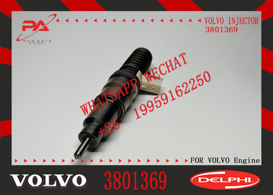 Common Rail 3801368 Fuel Injector 3801617 3801441 3803637 3801369 3801144 3829644 3803874 For VOLVO TAD 1151VE A30G A25G