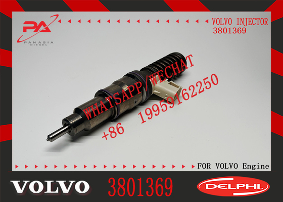 Common Rail 3801368 Fuel Injector 3801617 3801441 3803637 3801369 3801144 3829644 3803874 For VOLVO TAD 1151VE A30G A25G