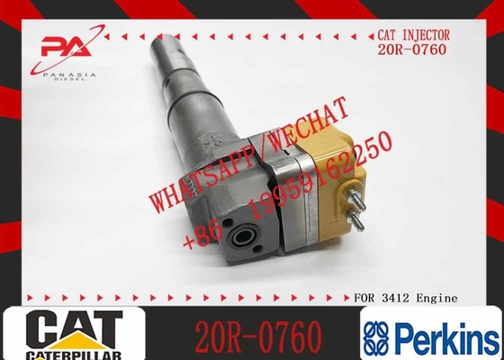 KJC Excavator Parts Engine 3408 3412 Fuel Injector 4CR01974 169-7408 174-7527 222-5967 20R-0760 for Construction Machinery