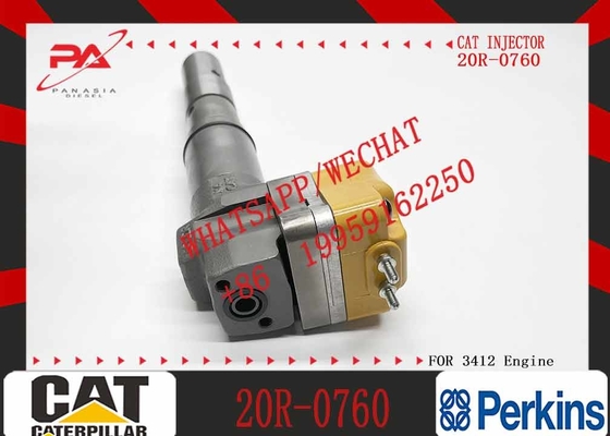 KJC Excavator Parts Engine 3408 3412 Fuel Injector 4CR01974 169-7408 174-7527 222-5967 20R-0760 for Construction Machinery