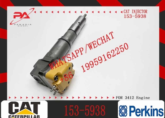 Construction Excavator 174-7526 2C-0273 153-5938 Engine Spare Parts 3412E INJECTOR FUEL 1747526 2C0273 1535938 For Caterpillar