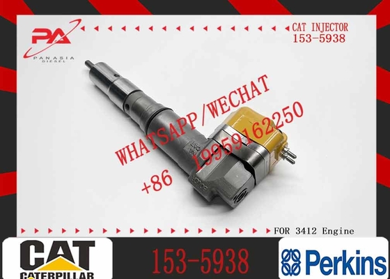 Construction Excavator 174-7526 2C-0273 153-5938 Engine Spare Parts 3412E INJECTOR FUEL 1747526 2C0273 1535938 For Caterpillar