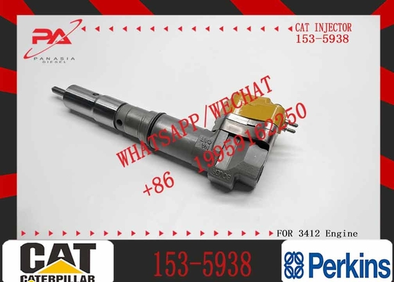 Construction Excavator 174-7526 2C-0273 153-5938 Engine Spare Parts 3412E INJECTOR FUEL 1747526 2C0273 1535938 For Caterpillar