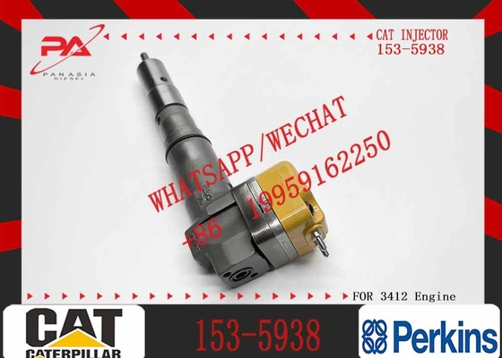Construction Excavator 174-7526 2C-0273 153-5938 Engine Spare Parts 3412E INJECTOR FUEL 1747526 2C0273 1535938 For Caterpillar